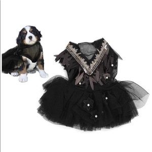 NWT Sparkly Black NYE Dress for small dog